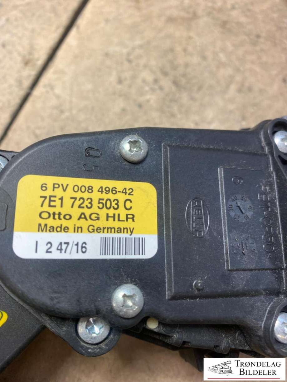 Pedal gass til VW Transporter / Caravelle 2015-2019 (T6) (T6) (7E1723503C|6PV008496-42|)