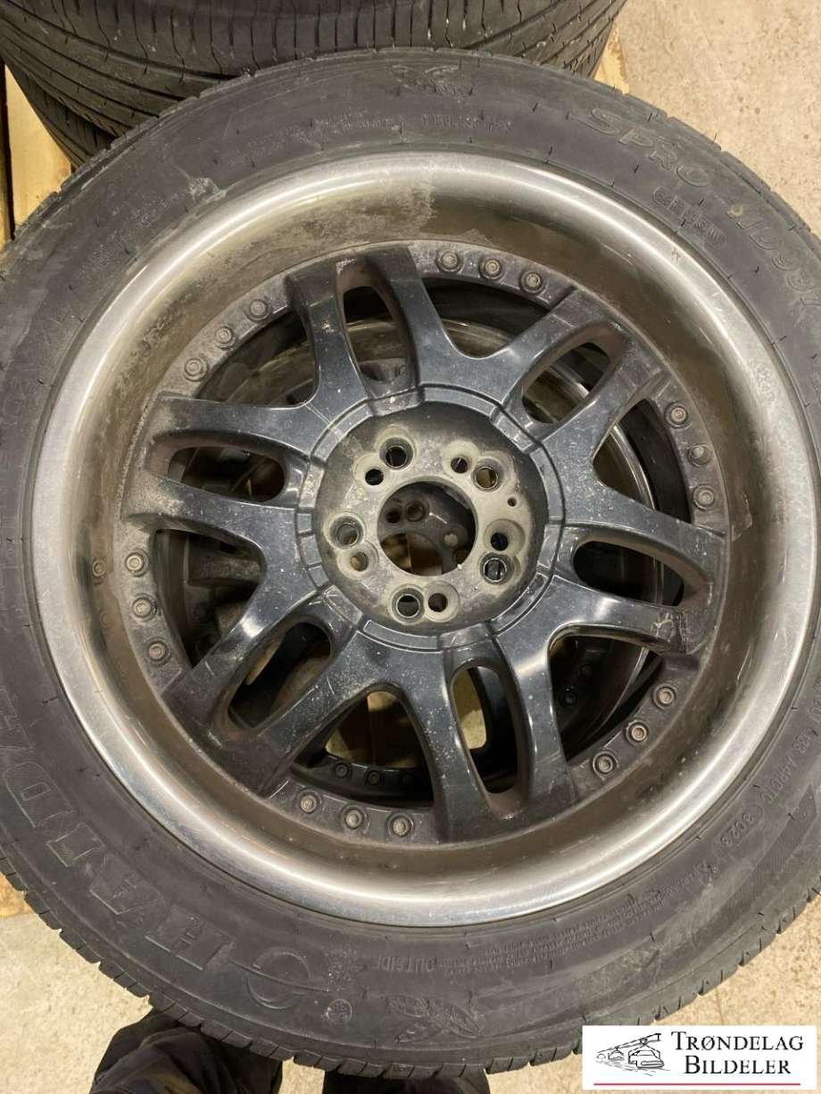 Hjulsett aluminium sommer til Mitsubishi Outlander 2012-2015 (Type III, Fase 1) (HADIA SPRO HD937|225/55R18 102V 5X114.3 8JX18 ET45 CB67.1MM|4MM|PRODATO 30/23)