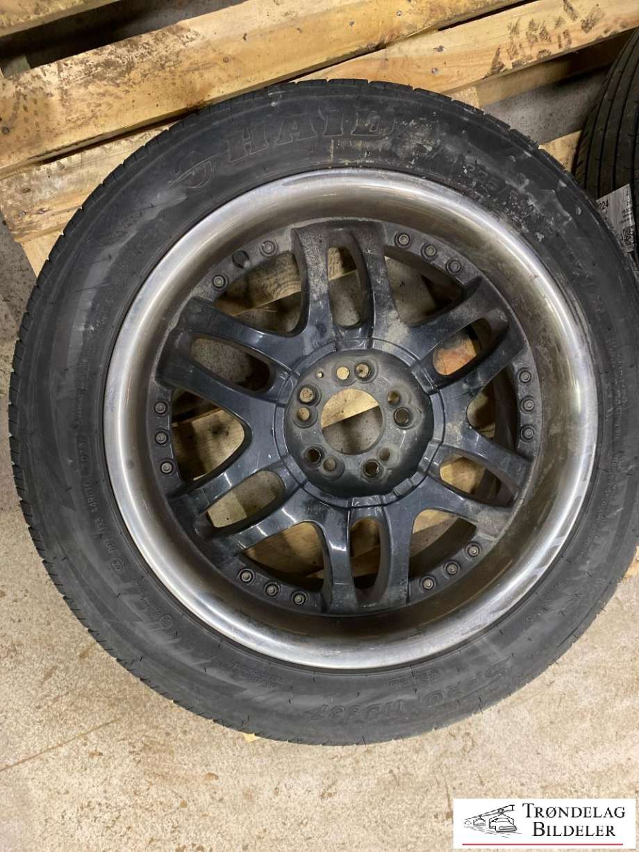 Hjulsett aluminium sommer til Mitsubishi Outlander 2012-2015 (Type III, Fase 1) (HADIA SPRO HD937|225/55R18 102V 5X114.3 8JX18 ET45 CB67.1MM|4MM|PRODATO 30/23)