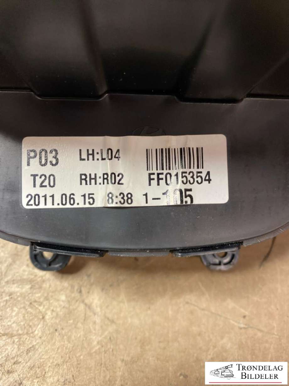 Varmeapparat betjening til Hyundai Veloster 2011-2015 (972502V230BLH|)