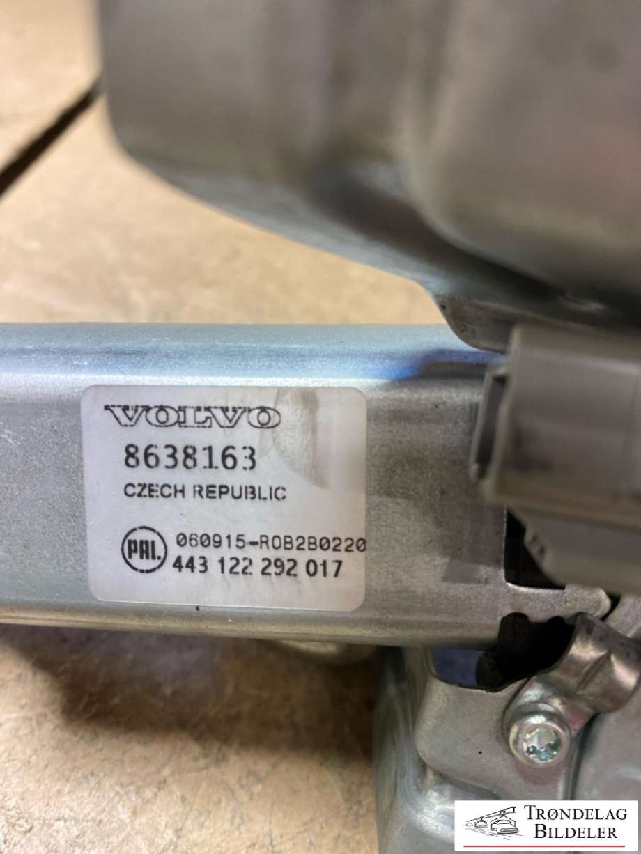 Viskermotor bakrute til Volvo XC90 2007-2014 (Type I, Fase 2) (8638163|87438163|)
