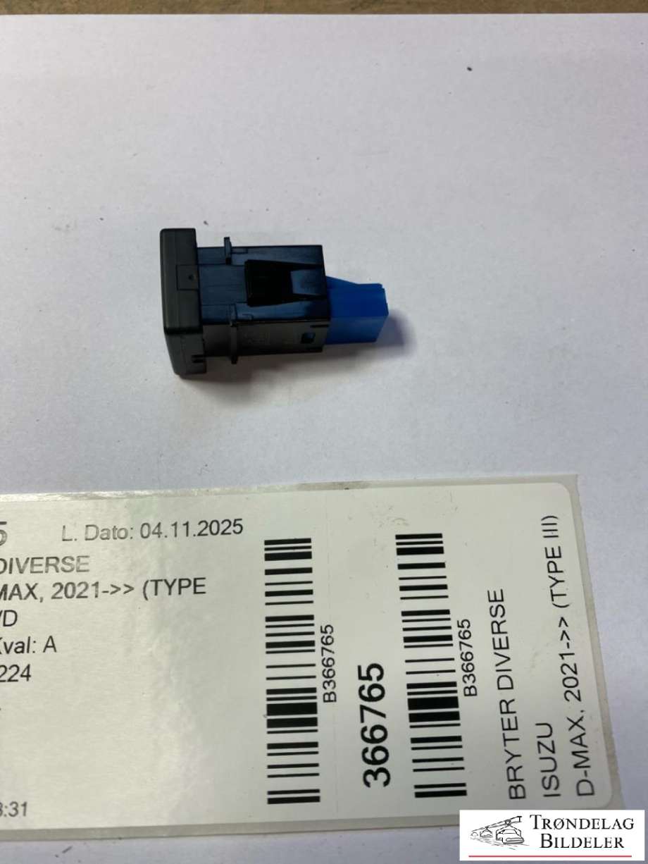 Bryter diverse til Isuzu D-Max 2021-->> (Type III) (8983945322|)