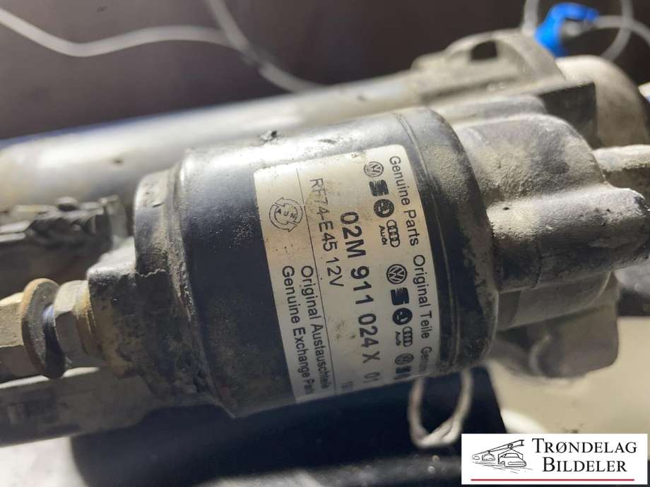 Starter diesel til VW Tiguan 2007-2011 (Type I, Fase 1)  (02M911024|02M911024X|986020260|02M911209C|LRS02462|02M911024A|02M911024P|02M911024PX|02M911024AX|1123038|)