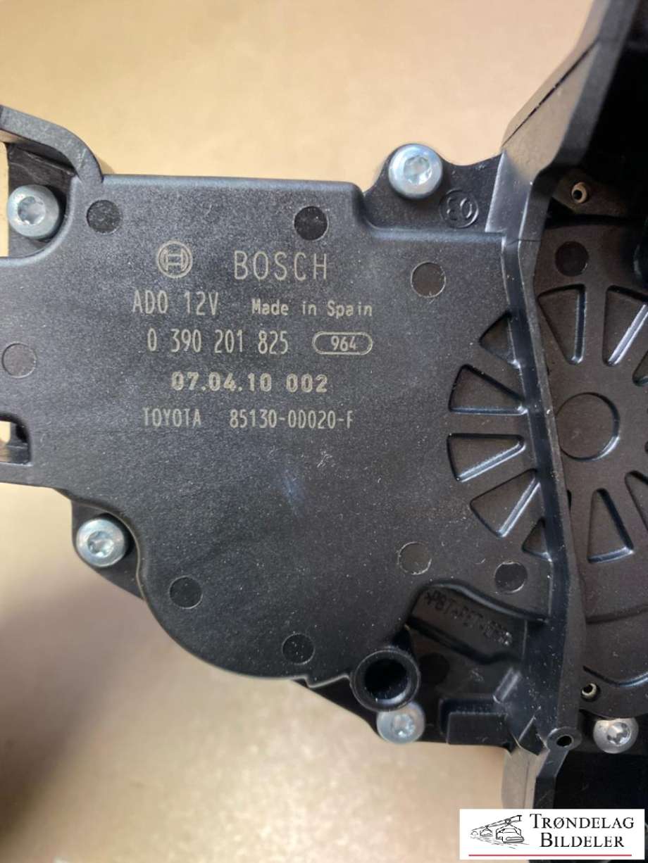 Viskermotor bakrute til Toyota Yaris 2006-2009 (Type II, Fase 1)  (0390201825|8513052130|)