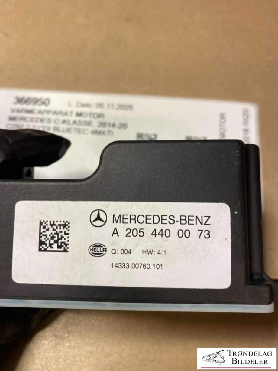 Spenningsregulator til Mercedes C-Klasse 2014-2018 (Fase 1) (W205) (W205) (A 205 440 00 73|A 205 905 28 09|)