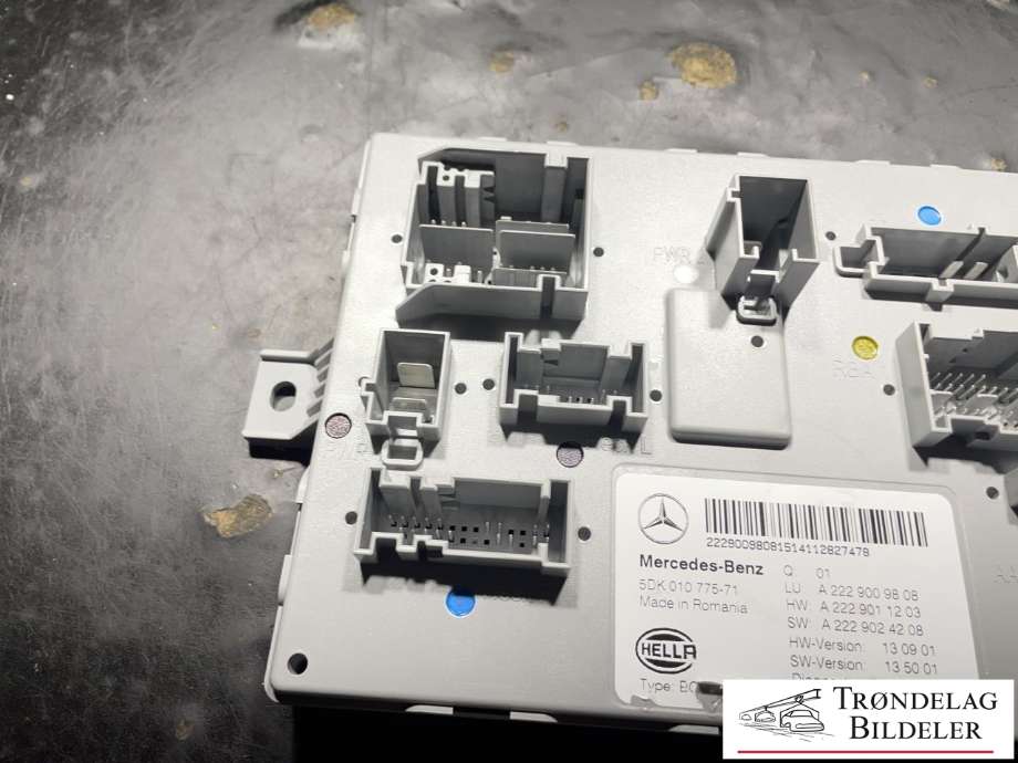 Styreenhet (SAM - Signal Acquisition Module) til Mercedes C-Klasse 2014-2018 (Fase 1) (W205) (W205) (A2229009808|)