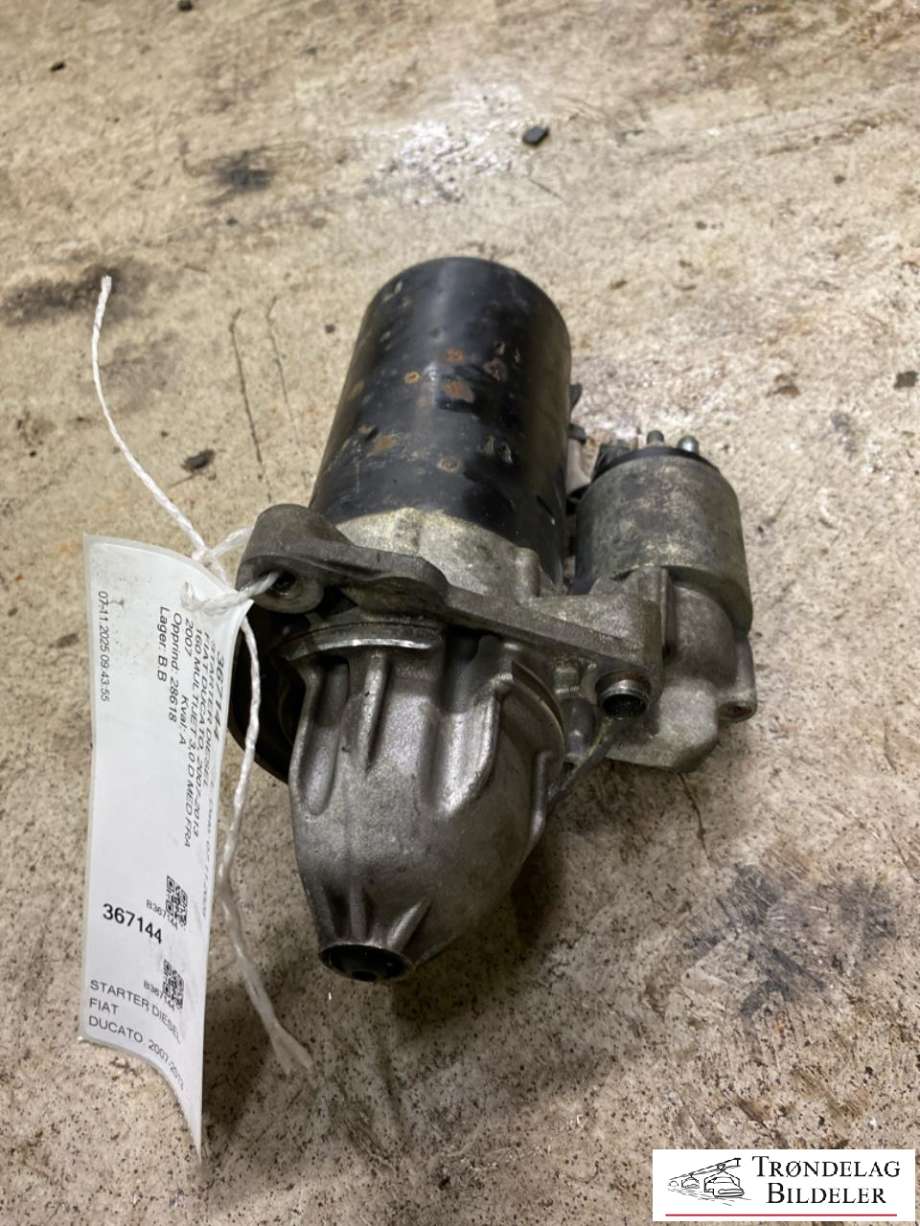 Starter diesel til Fiat Ducato, 2007-2013  (0001109302)