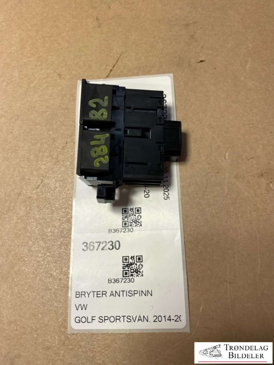 Bryter Antispinn til VW Golf Sportsvan 2014-2018  (517927137|)