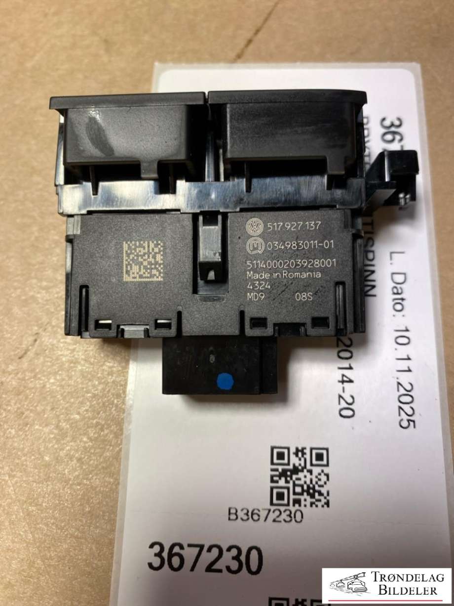 Bryter Antispinn til VW Golf Sportsvan 2014-2018  (517927137|)