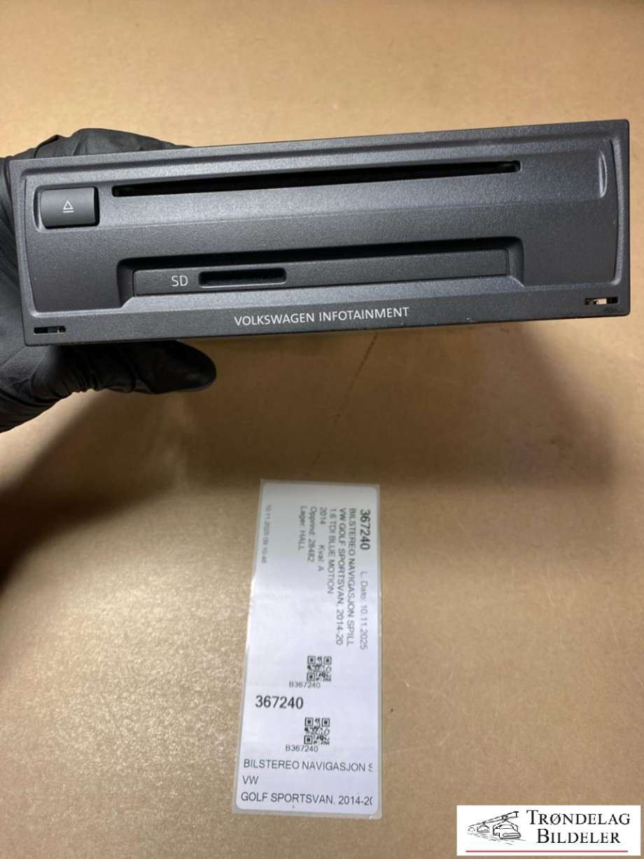 Bilstereo navigasjon spiller til VW Golf Sportsvan 2014-2018  (5G0035842|)