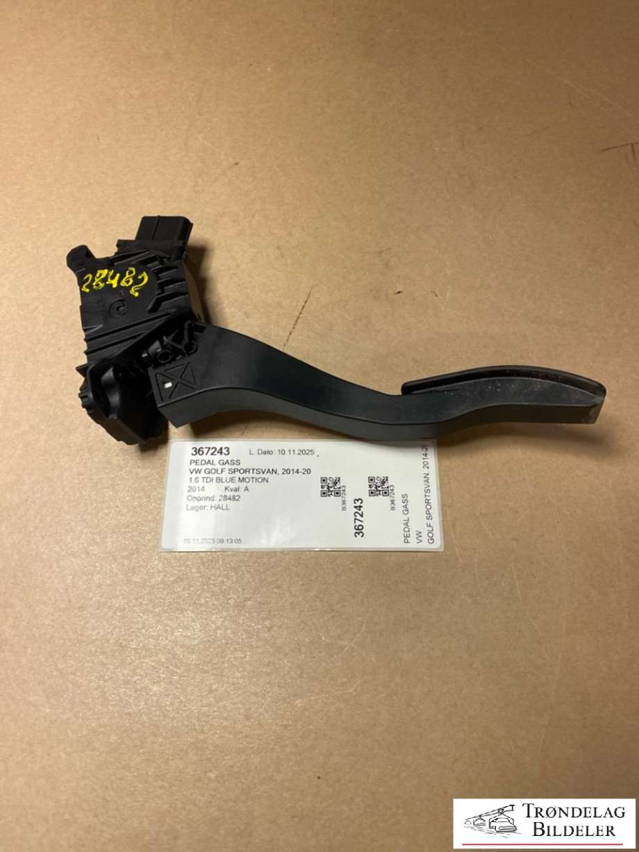 Pedal gass til VW Golf Sportsvan 2014-2018  (5Q1723503G|)