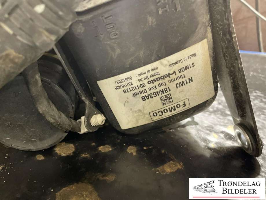 Dieselvarmer til VW Amarok 2022-->> (Type II)  (2HJ 819 001 A|2HJ 819 253|)