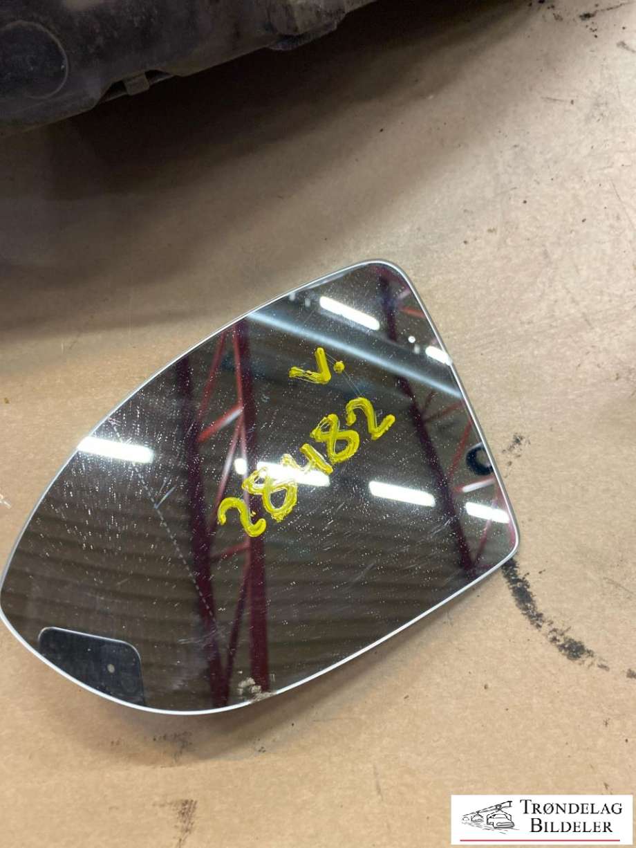 Speilglass venstre til VW Golf Sportsvan, 2014-2018  (510 857 521)