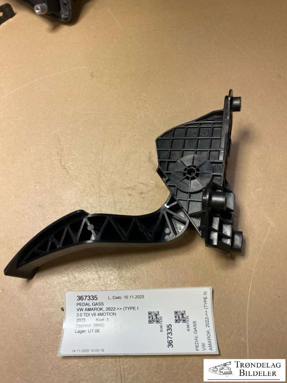 Pedal gass til VW Amarok 2022-->> (Type II)  (2HJ 721 603|2HJ 721 603 B|)