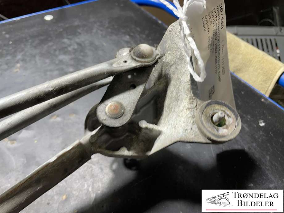 Viskermotor frontrute komplett m/overføring til Honda CR-V 2002-2006 (Type II)  (76505SCAG01|76530SCAG01|)