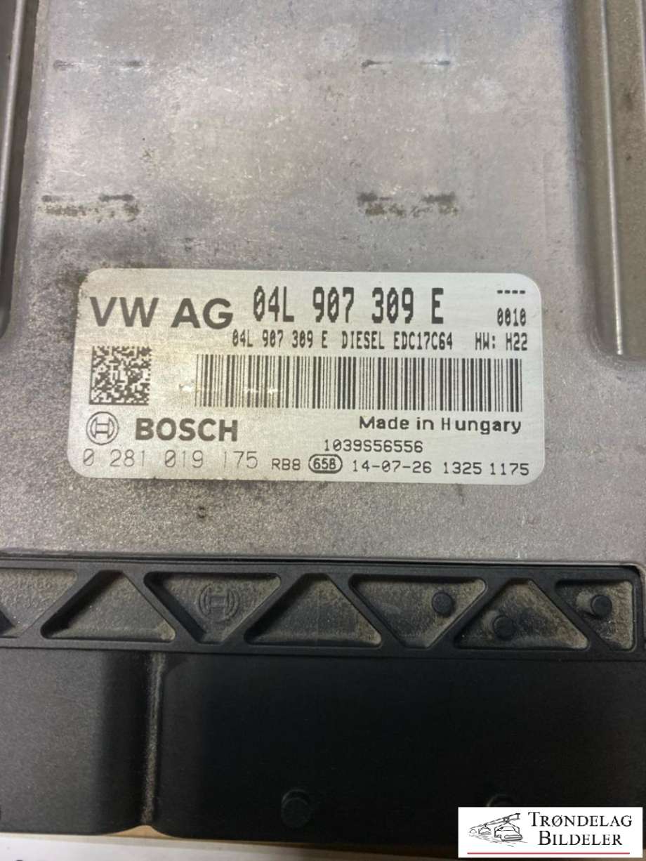 Styreenhet motor til VW Golf Sportsvan 2014-2018  (04L907309E|)