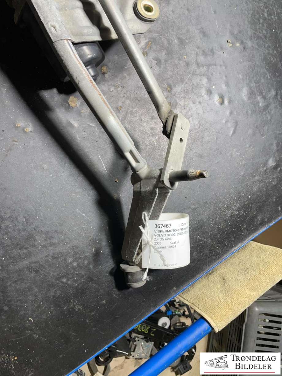 Viskermotor frontrute komplett m/overføring til Volvo XC90 2002-2006 (Type I, Fase 1) (8693848|8659968|)