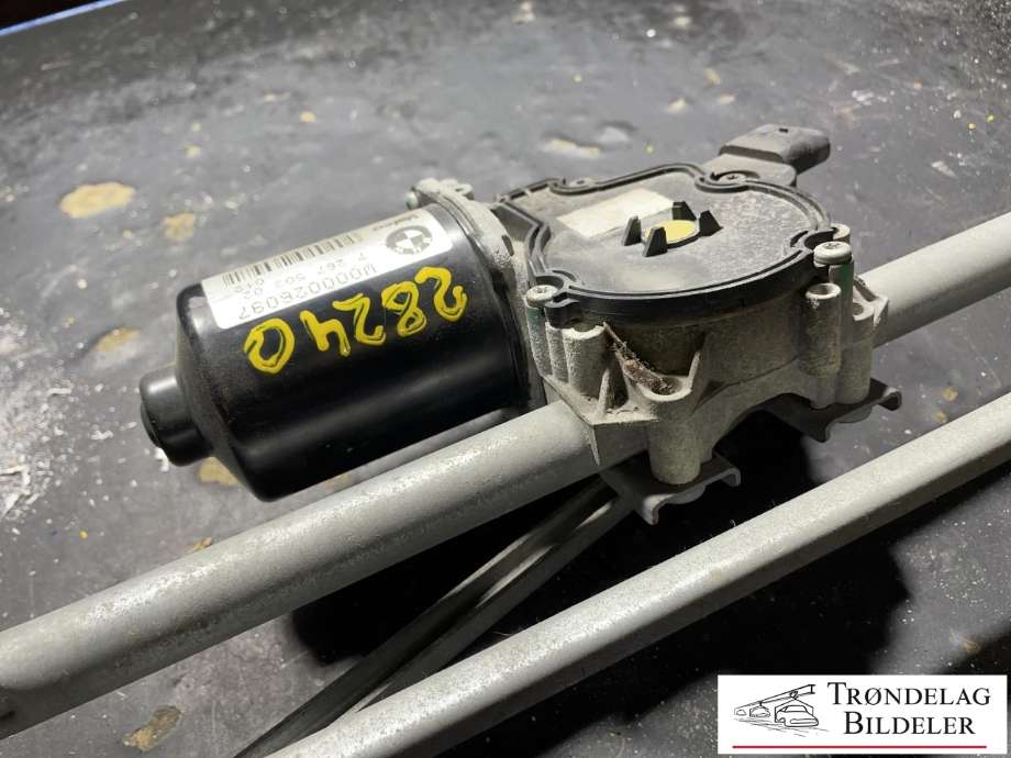 Viskermotor frontrute komplett m/overføring til BMW 1-Serie 2011-2015 (Fase 1) (F20/F21) (F20/F21) (61617239510|7267503|)