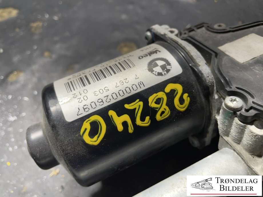 Viskermotor frontrute komplett m/overføring til BMW 1-Serie 2011-2015 (Fase 1) (F20/F21) (F20/F21) (61617239510|7267503|)