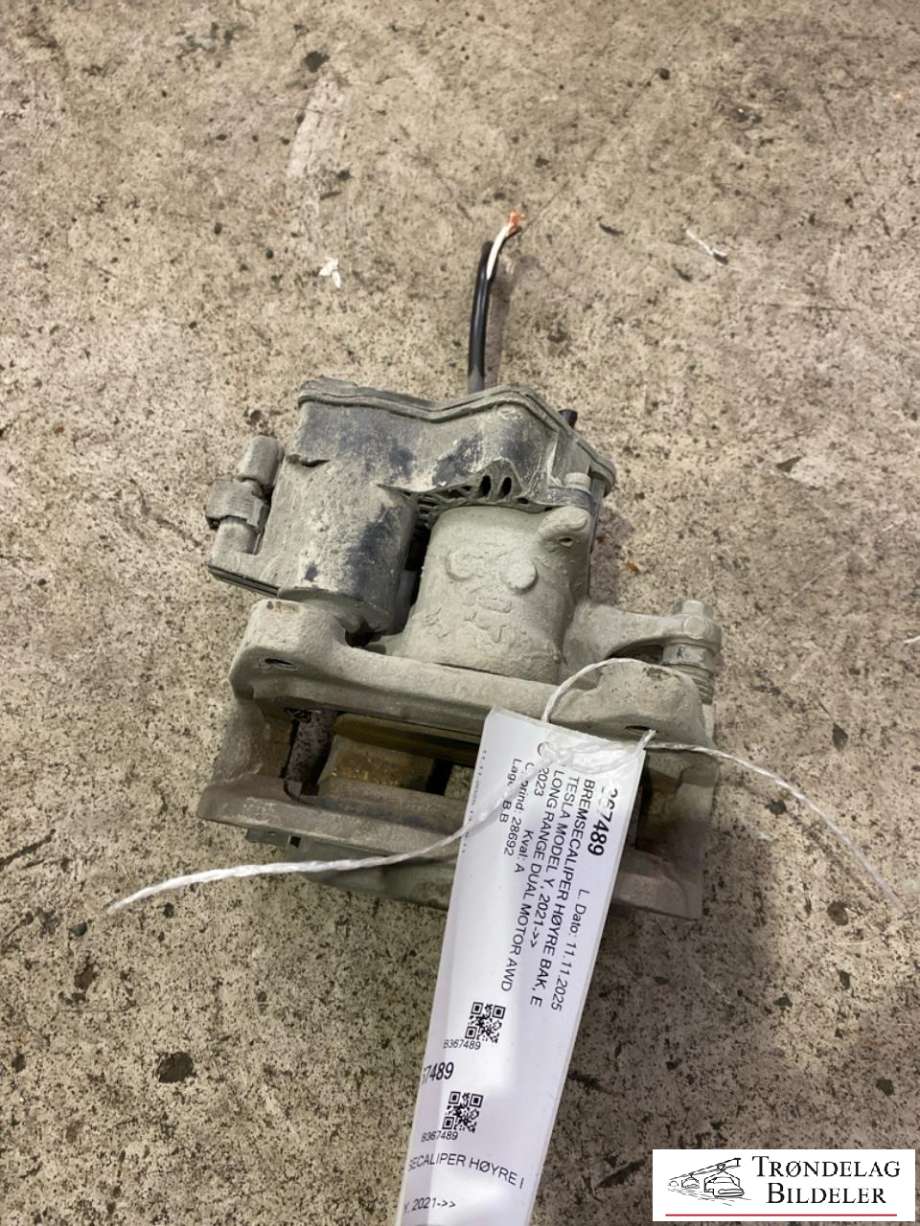 Bremsecaliper høyre bak, elektrisk til Tesla Model Y 2021-2024 (Type I)  (1044628-00-B|)