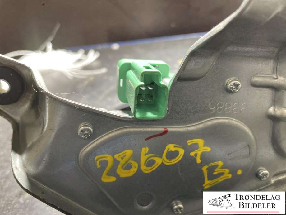 Viskermotor bakrute til Mitsubishi Outlander 2010-2012 (Type II, Fase 2)  (8253A168|8253A011|)