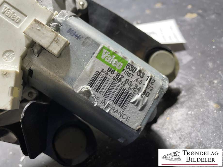 Viskermotor bakrute til Citroën C5 2008-2017 (Type II)  (6405 LF|)