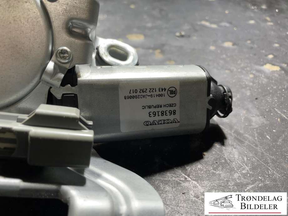Viskermotor bakrute til Volvo XC90 2002-2006 (Type I, Fase 1)  (8638163|87438163|)