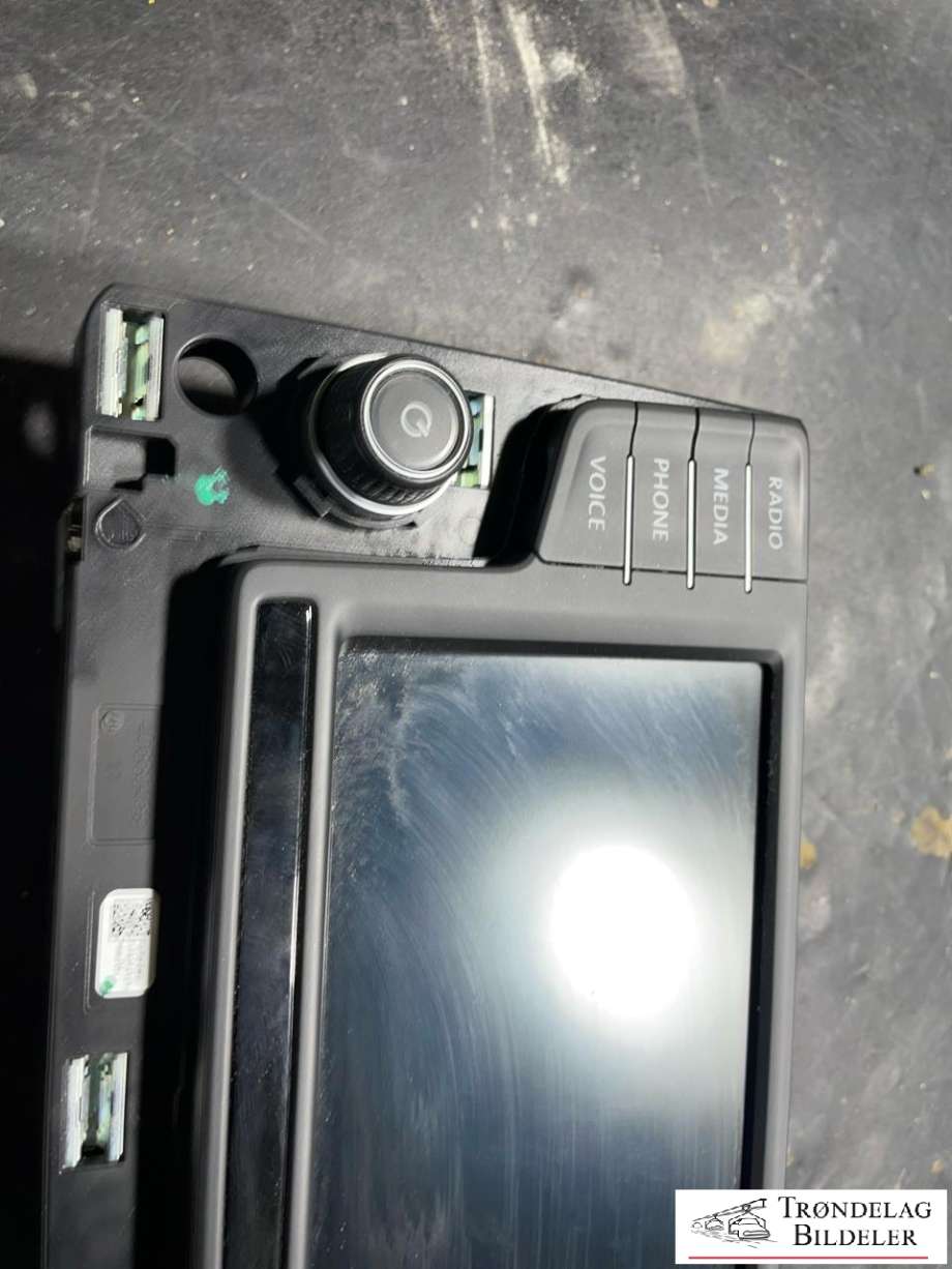 Bilstereo navigasjon skjerm til VW Golf VII 2012-2017 (Fase 1)  (3G0 919 605 B|)