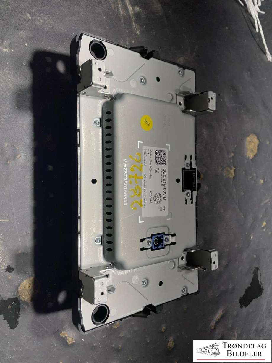 Bilstereo navigasjon skjerm til VW Golf VII 2012-2017 (Fase 1)  (3G0 919 605 B|)