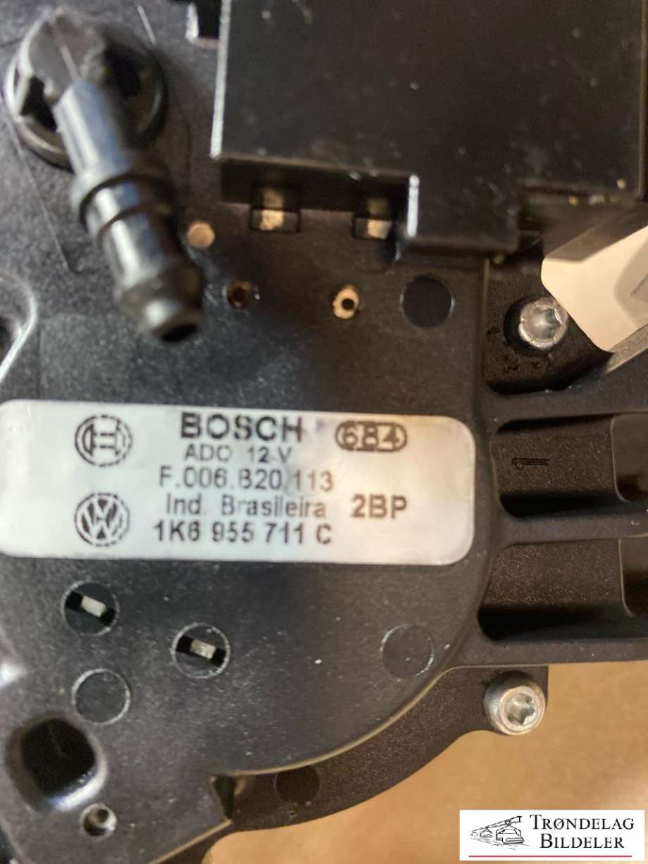 Viskermotor bakrute til VW Golf V, Combi 2003-2008  (1K6955711B|1K6955711C|3C9 955 711 A|3C9955711B|3C9955711A)