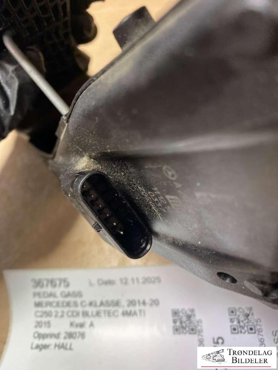 Pedal gass til Mercedes C-Klasse 2014-2018 (Fase 1) (W205) (W205) (A2053000004|)