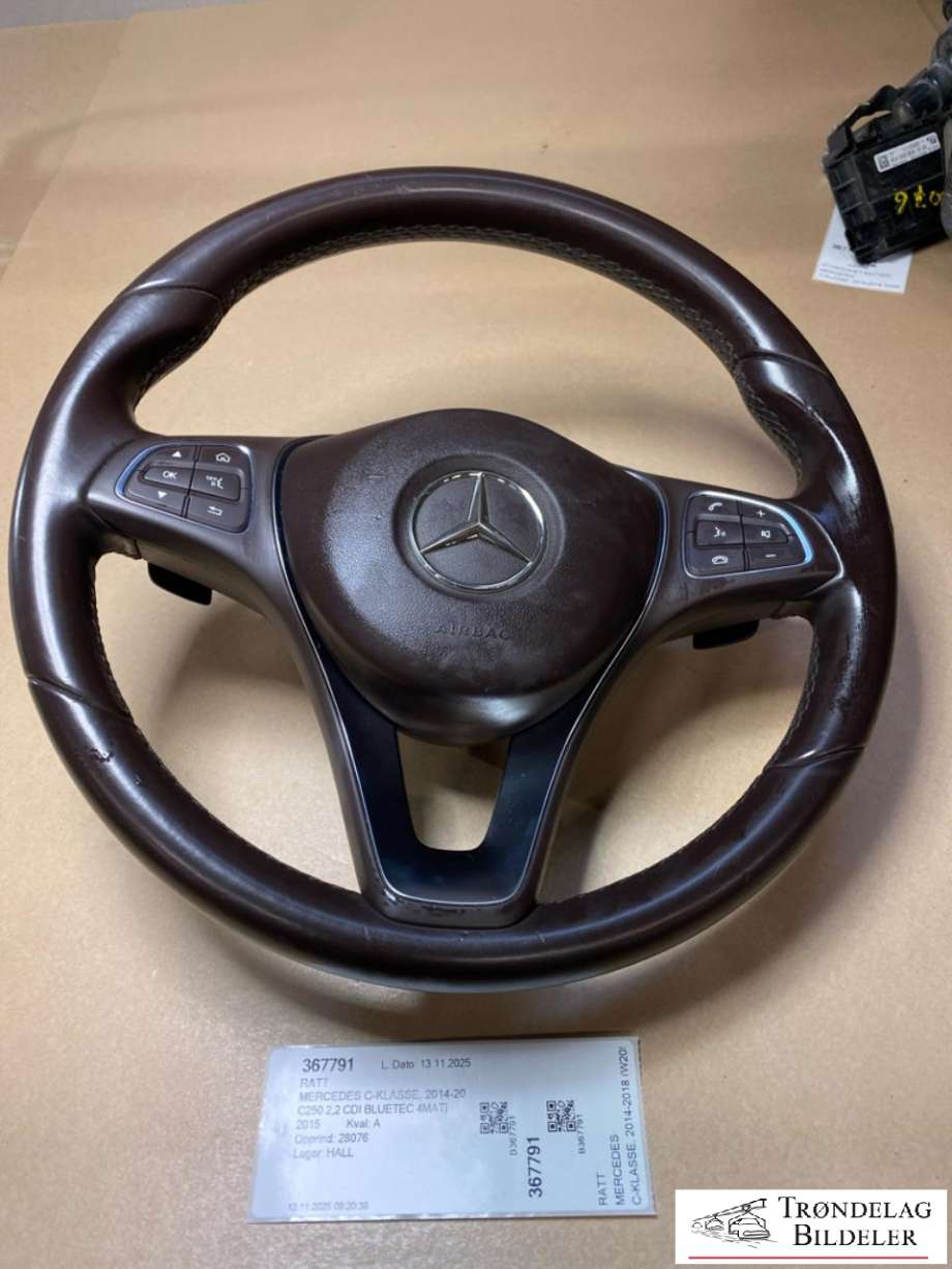 Ratt til Mercedes C-Klasse, 2014-2018 (Fase 1) (W205) (W205) (A 000 460 38 03)