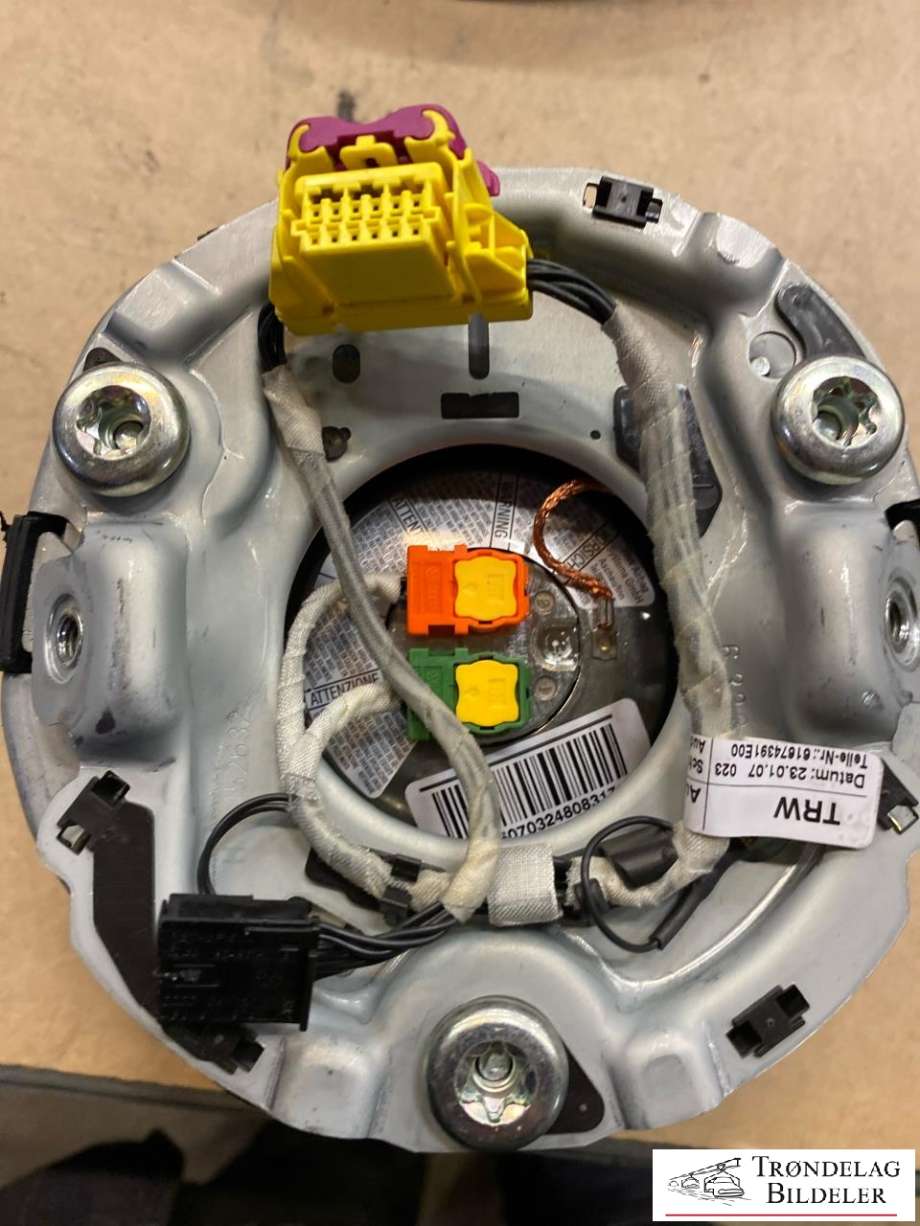 Airbag rattpute til Audi A4 2004-2008 (Type III) (B7) (B7) (8E0880201DH 6PS|8E0880201BN 6PS|)