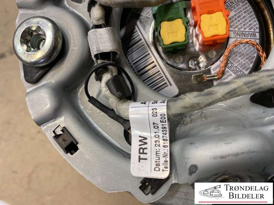 Airbag rattpute til Audi A4 2004-2008 (Type III) (B7) (B7) (8E0880201DH 6PS|8E0880201BN 6PS|)