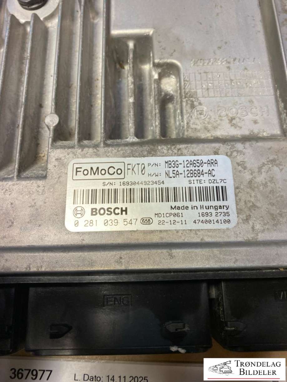 Styreenhet motor til VW Amarok 2022-->> (Type II)  (0281039547|2HJ 906 062 H|)