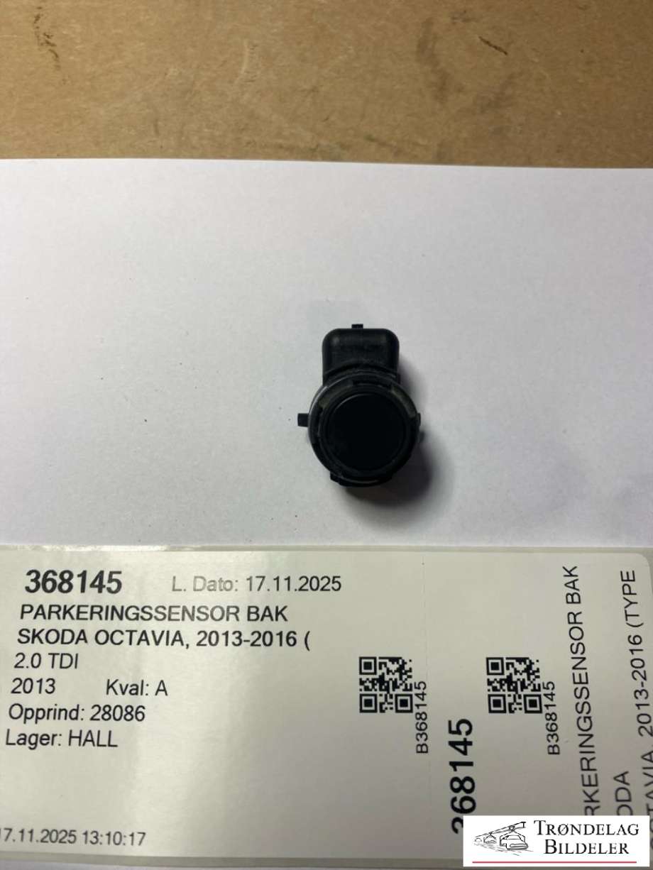 Parkeringssensor bak til Škoda Octavia, 2013-2016 (Type III, Fase 1)  (5Q0919275A|5Q0 919 275 C|5Q0919275CGRU|1648388980|T4A5538)