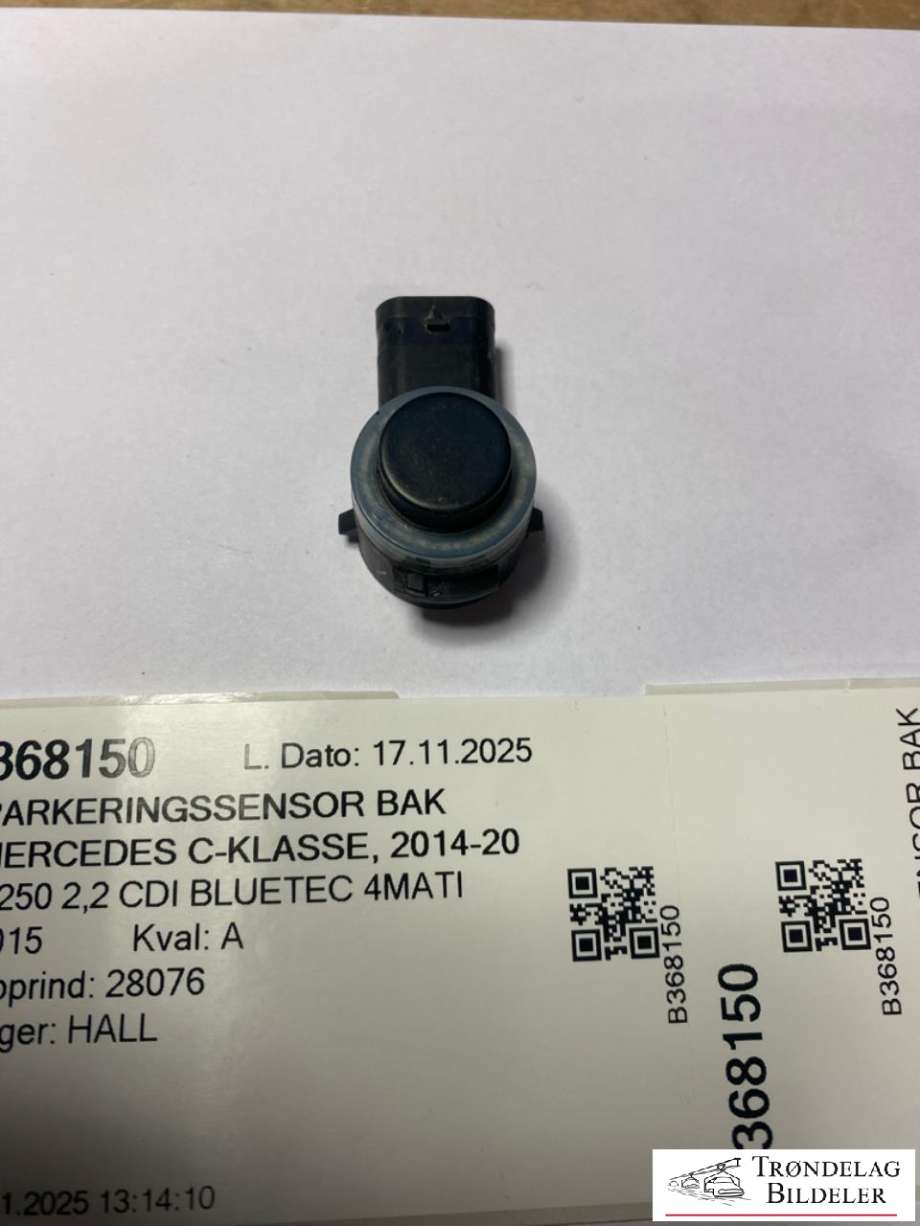 Parkeringssensor bak til Mercedes C-Klasse, 2014-2018 (Fase 1) (W205) (W205) (A0009055504)