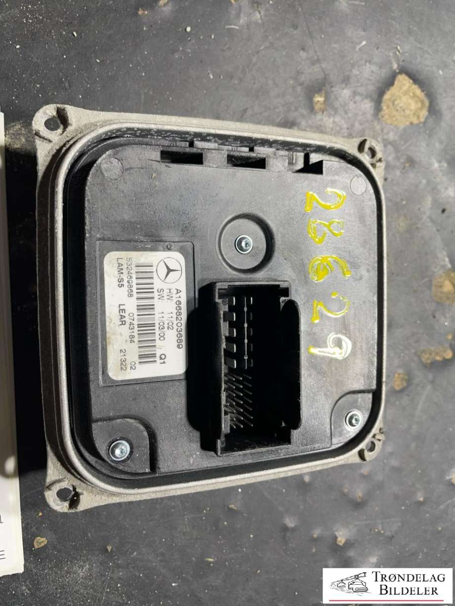 Styreenhet xenon/ballast til Mercedes ML 2011-2015 (Fase 1) (W166) (W166) (A1668203689|)