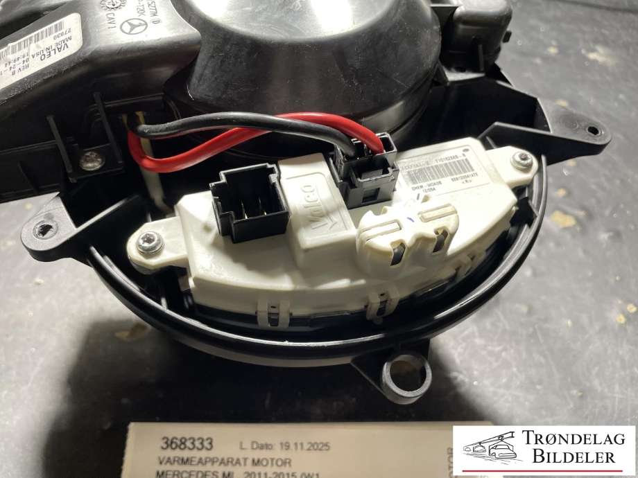 Varmeapparat motor til Mercedes ML 2011-2015 (Fase 1) (W166) (W166) (T1015113G|A 166 906 61 00|A 166 906 61 00 64)