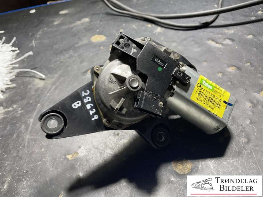 Viskermotor bakrute til Mercedes ML 2011-2015 (Fase 1) (W166) (W166) (A 251 820 00 42|)