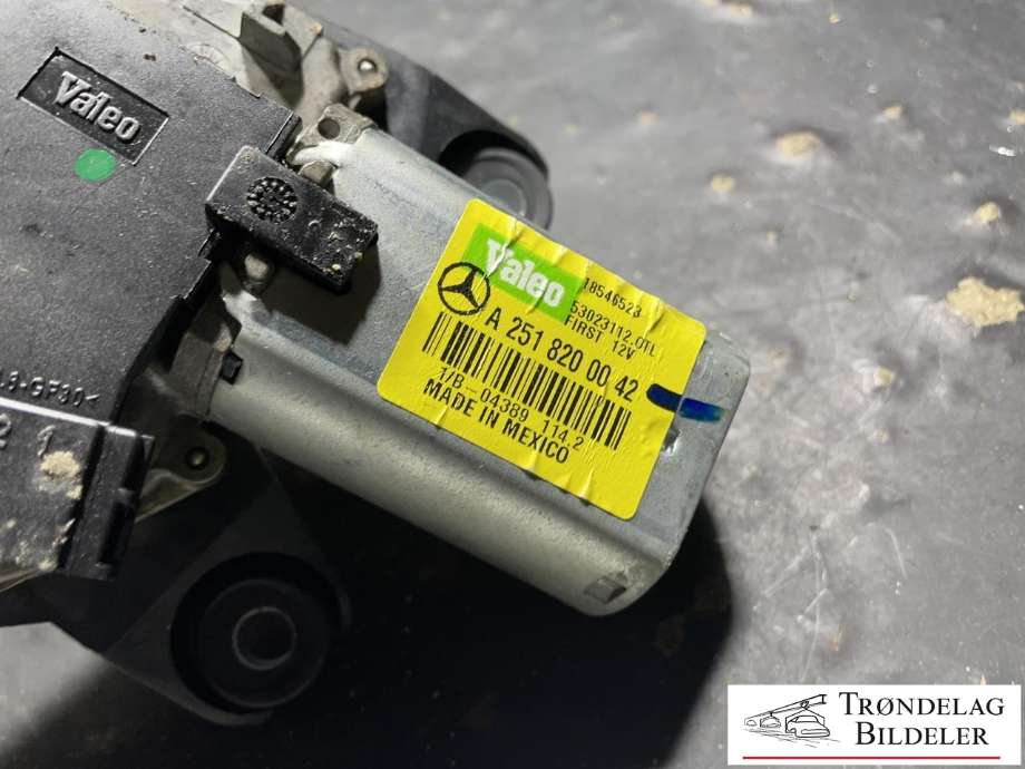 Viskermotor bakrute til Mercedes ML 2011-2015 (Fase 1) (W166) (W166) (A 251 820 00 42|)