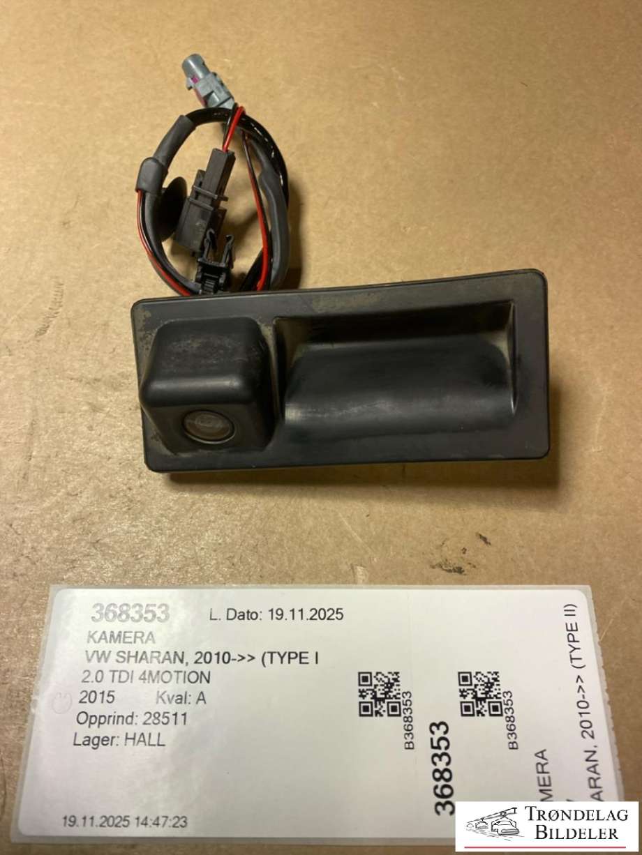 Kamera til VW Sharan, 2010-->> (Type II)  (5N0827566AB)
