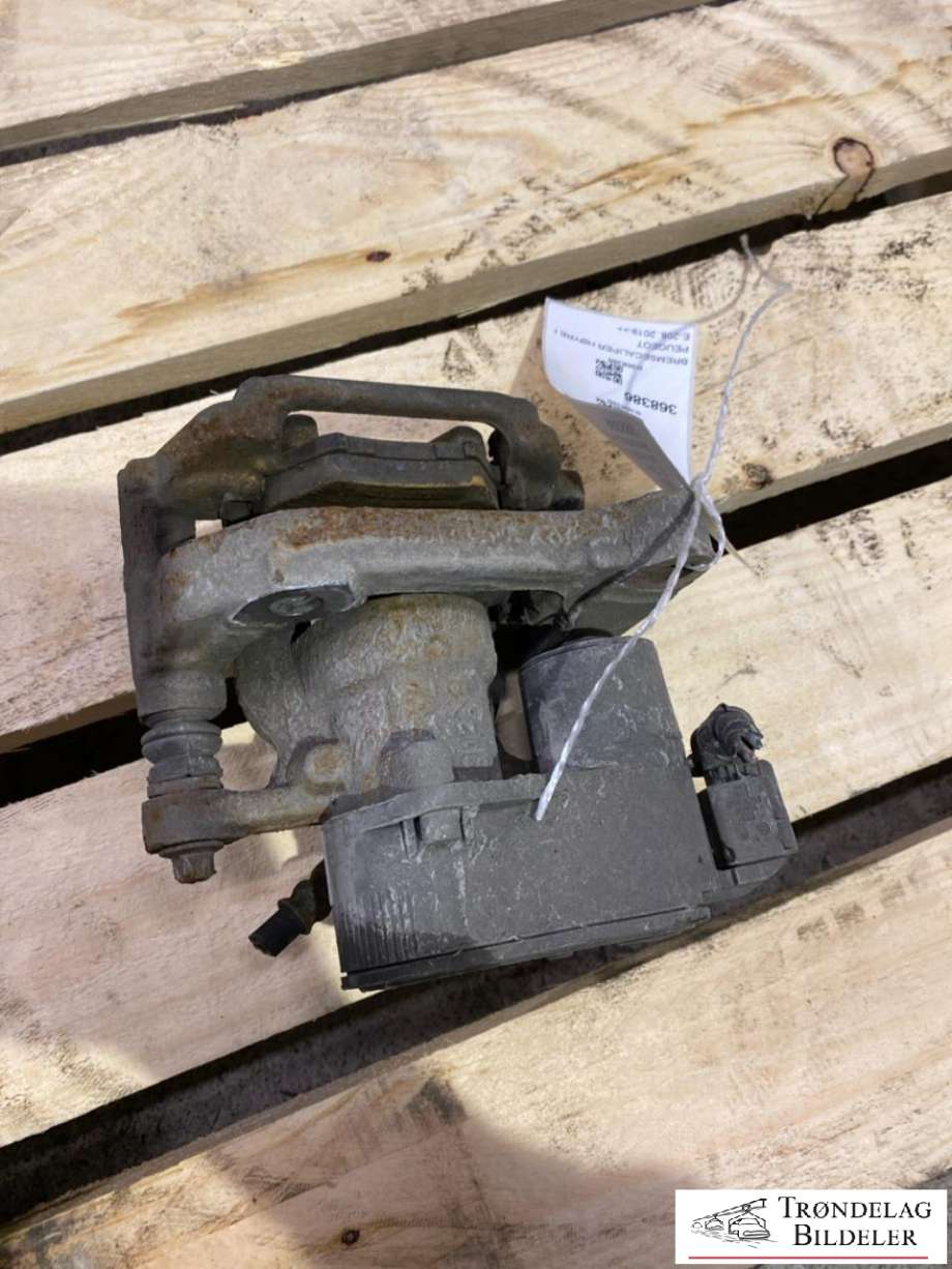 Bremsecaliper høyre bak, elektrisk til Peugeot e-208, 2019-->>  (16 089 989 80|16 517 582 80)