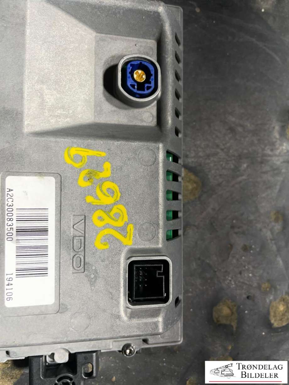 Bilstereo navigasjon skjerm til Mercedes ML 2011-2015 (Fase 1) (W166) (W166) (A 172 901 65 00|A1729008500|A1729003904)