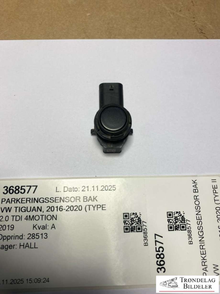 Parkeringssensor bak til VW Tiguan, 2016-2020 (Type II, Fase 1) (3QD919275)