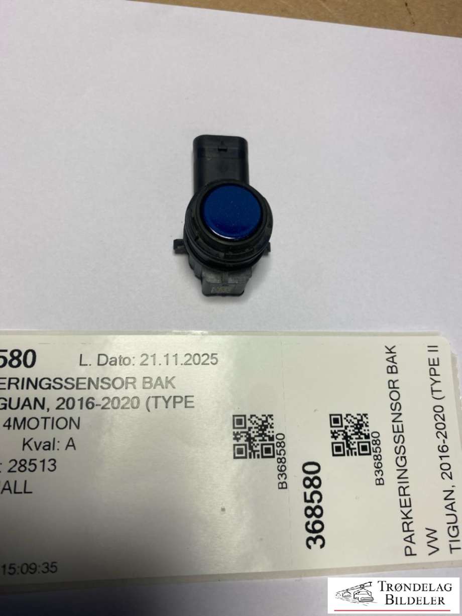 Parkeringssensor bak til VW Tiguan, 2016-2020 (Type II, Fase 1) (3QD919275)