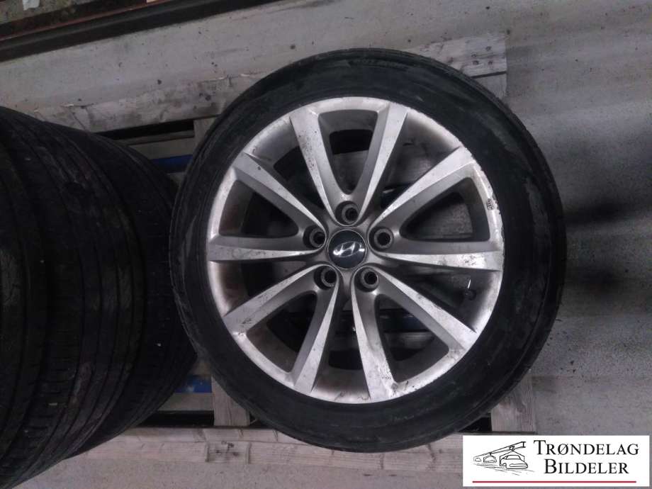 Hjulsett aluminium sommer til Hyundai i40 2012-2017  (FALKEN|215/50R17| 5X114|3 | 7X17| ET46| CB 67|1MM|5-6MM|04/20)