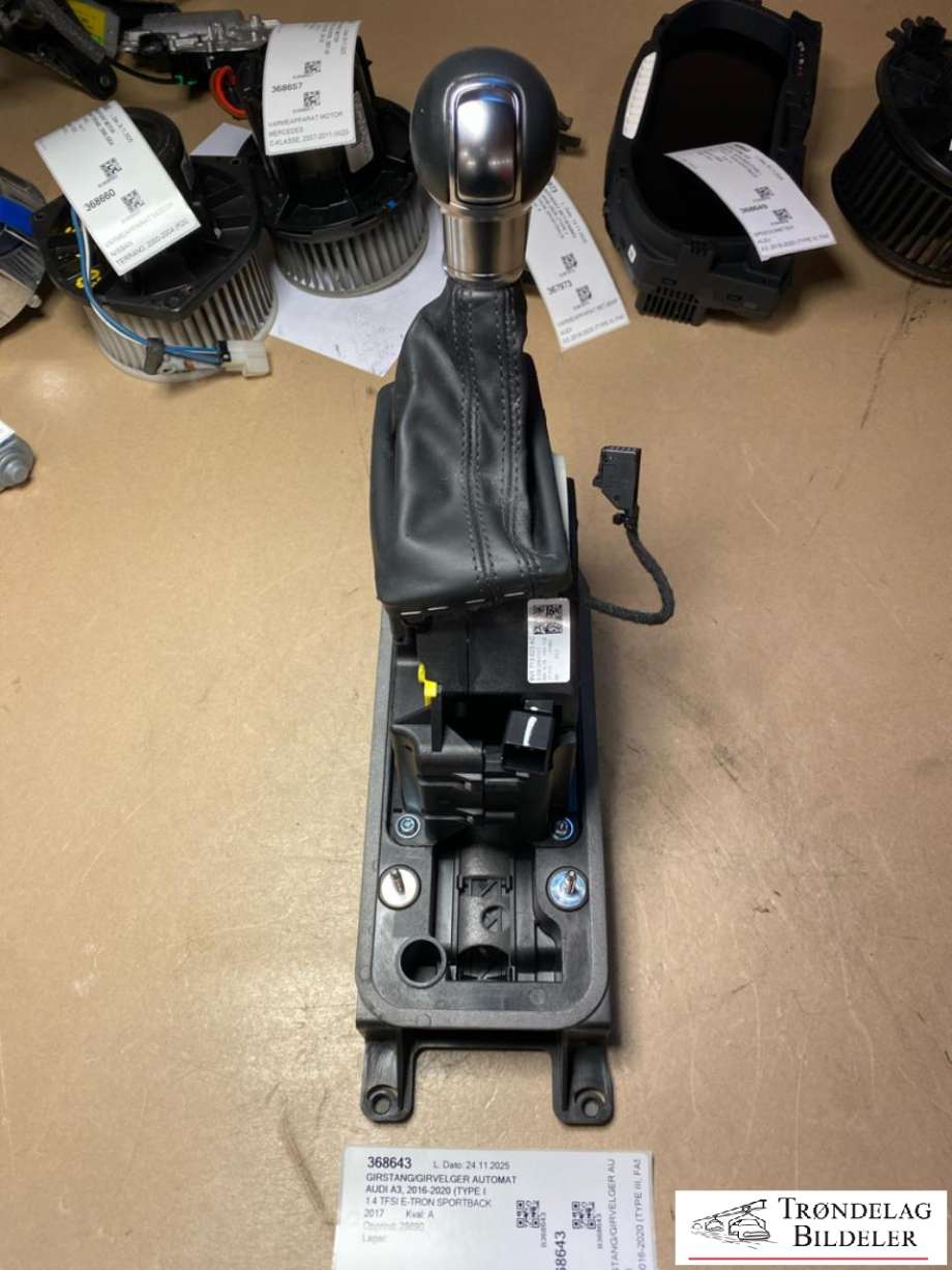 Girstang/girvelger automat til Audi A3, 2016-2020 (Type III, Fase 2)  (8V1713023AC)