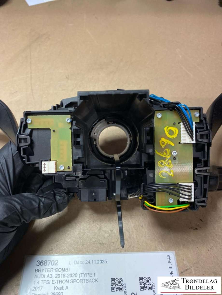 Bryter combi til Audi A3 2016-2020 (Type III, Fase 2)  (8V0953521JT|8V0953502AP|8V0 953 502)