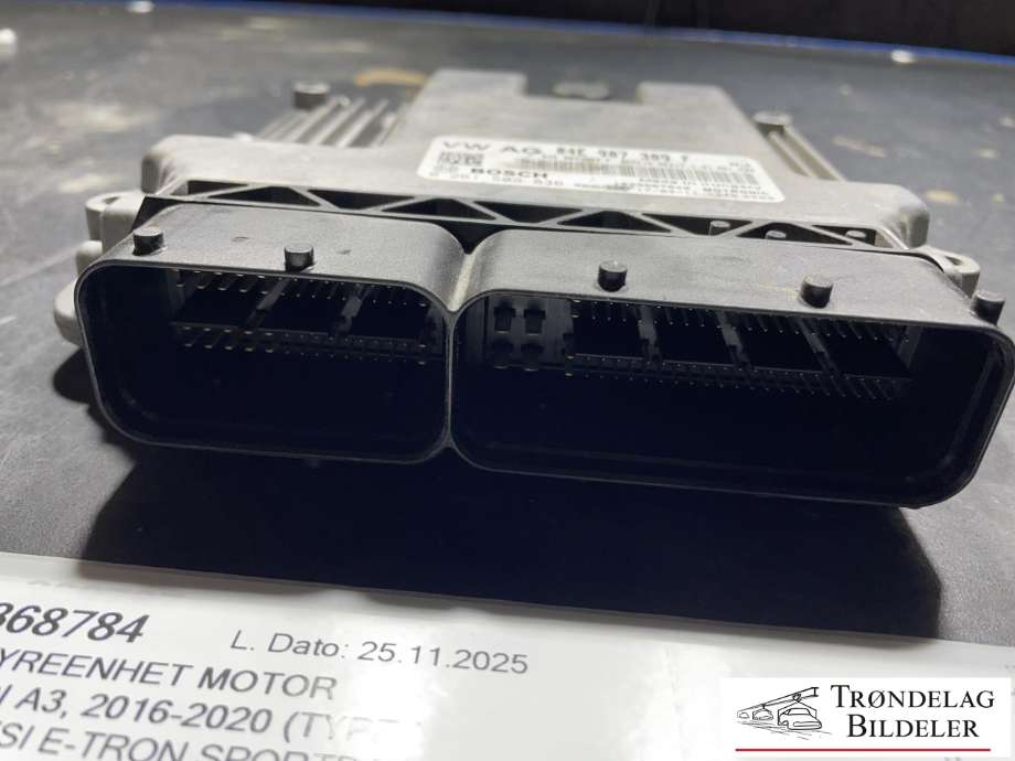 Styreenhet motor til Audi A3 2016-2020 (Type III, Fase 2)  (04E 906 023 AR 8V0|)